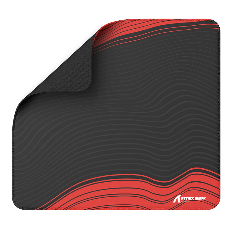 ATTACK SHARK CM02SE eSport Gaming Mousepad Black/Red Contour(410x310x4 MM)